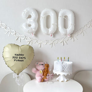 기념일 아기 300일 풍선 셀프촬영 풍선 레터링 실사용 후기 | 효과 있을까? - 상품 이미지 1