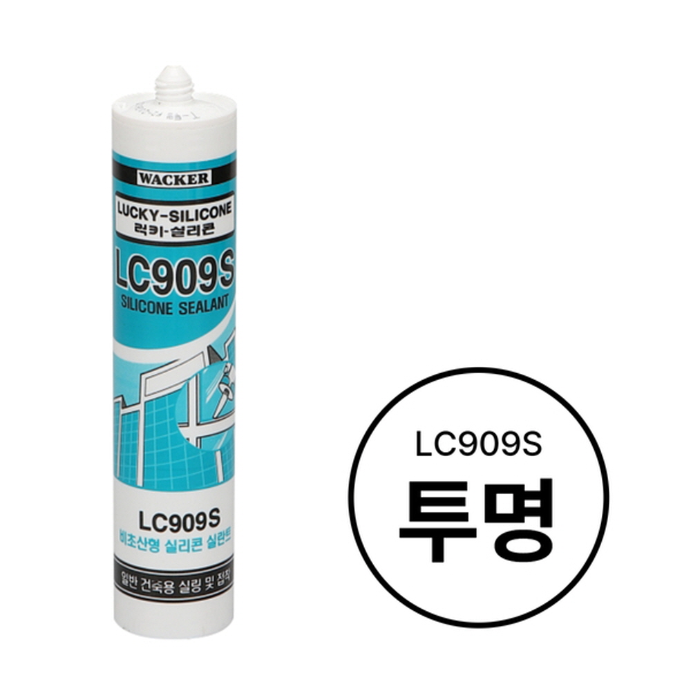 럭키실리콘 무초산 실리콘 LC909S 투명 270ml 바커케미칼 - 상세 이미지 2