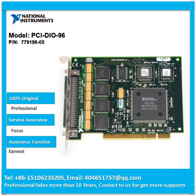 8253 카운터 타이머 칩 디지털 I/O 카드 NI PCI-DIO-96 779196-05