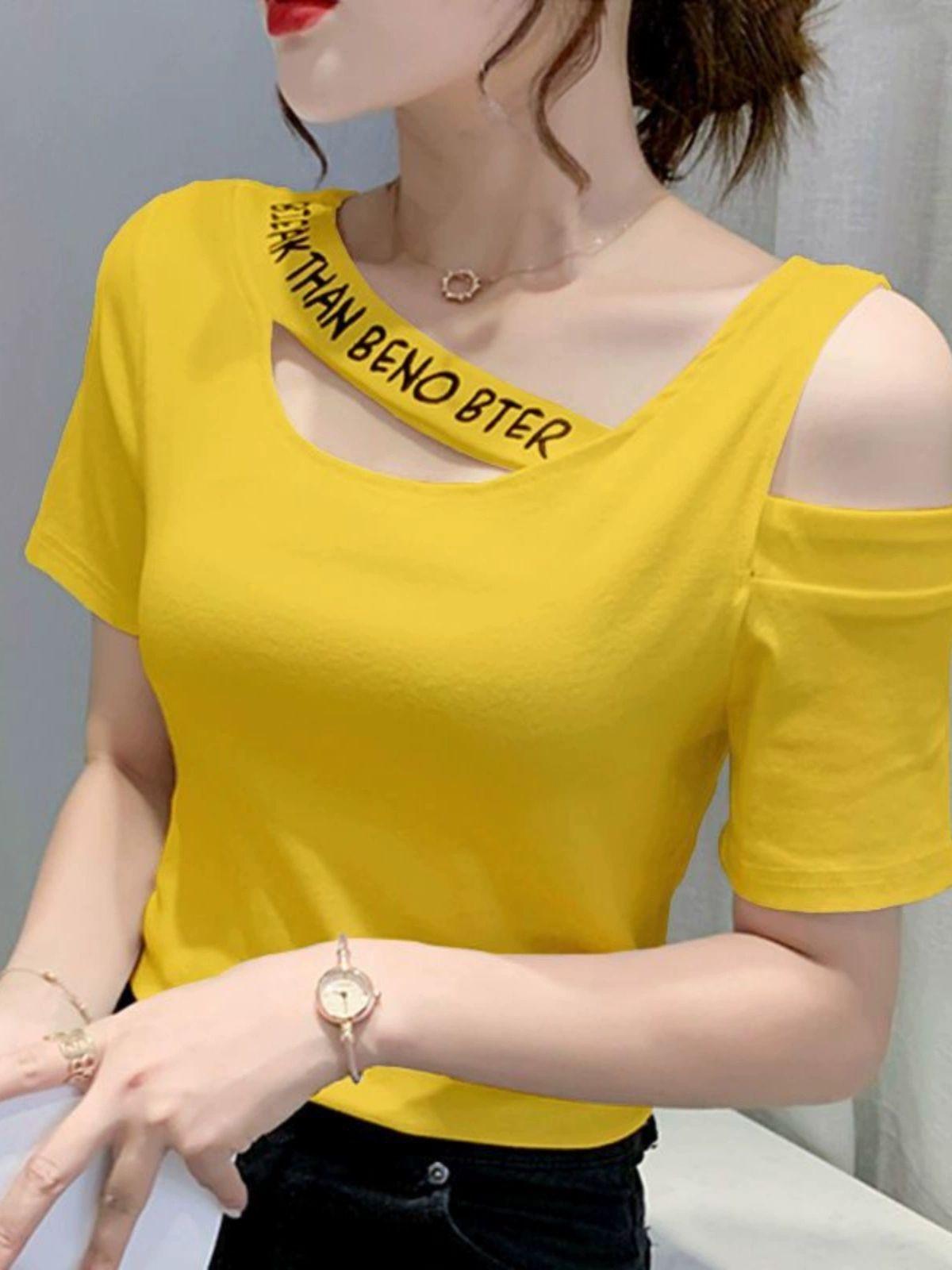 오프숄더 줌바댄스 반팔 라틴 라인댄스 연습복 라틴댄스복 메이레드 S - 상세 이미지 2