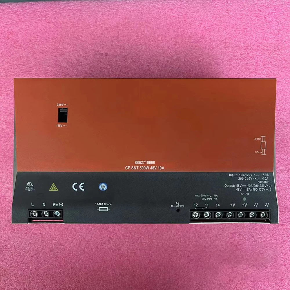 Weidmulle 전원공급장치 CP SNT 500W 48V 10A 8862710000