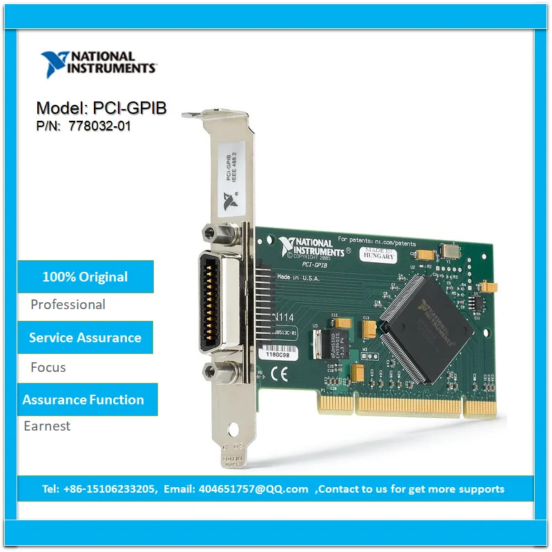 NIPCI-GPIB 778032-01 PCI IEEE 488GPLB 장비 제어 EEE 488 인터페이스 PC 워크스테이션용