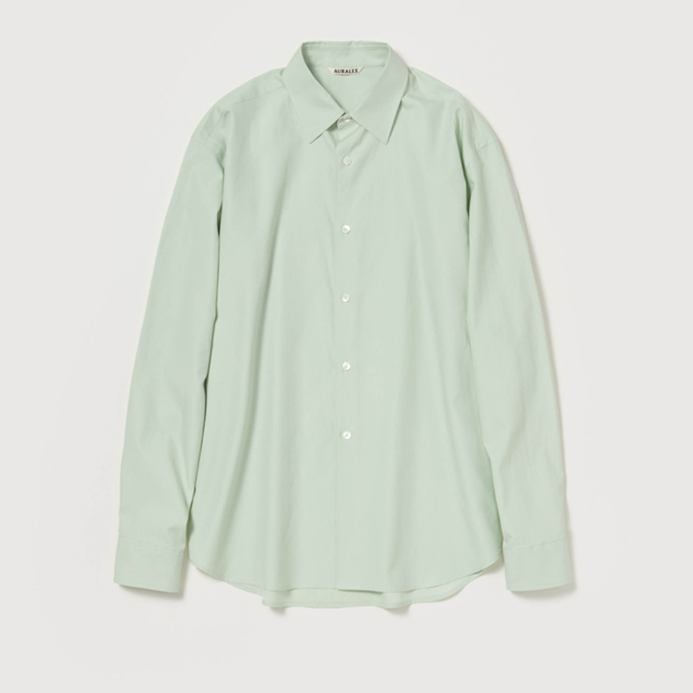 오라리 우먼즈 셔츠 WASHED FINX TWILL SHIRT 25FW - 상세 이미지 3