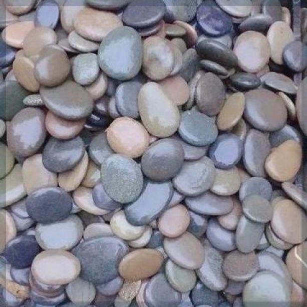 물수제비 전용 돌 야광 튕기기 어항 꾸미기 장식 S50-3-5cm 물뛰기전용 1.5kg - 상세 이미지 3