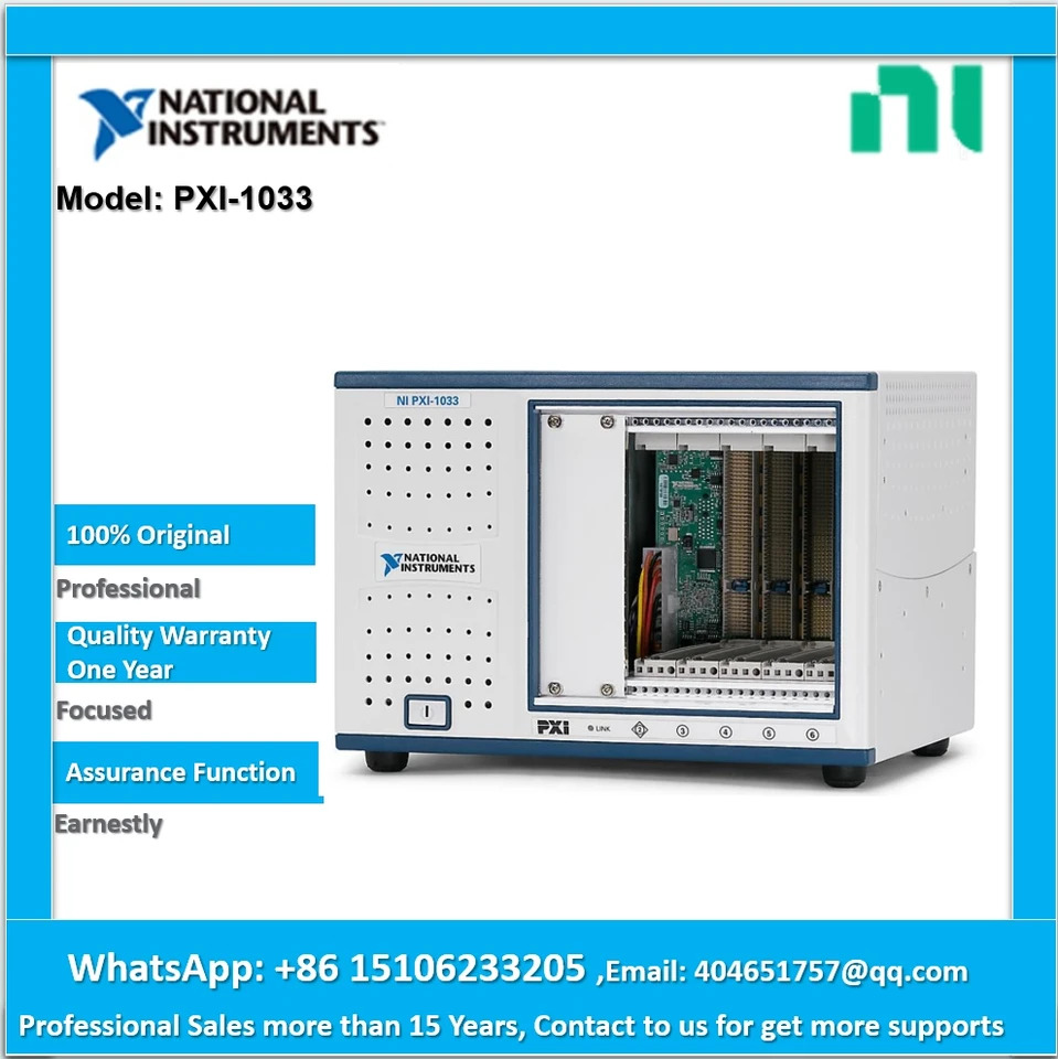 NI PXI-1033 779756-01 5 슬롯 통합 리모컨 PXI 섀시