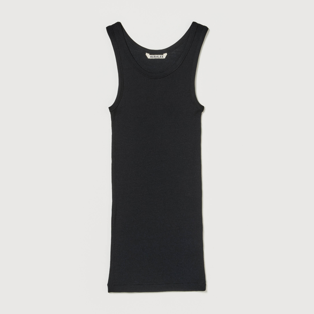 오라리 우먼즈 니트 WOOL SILK SOFT RIB TANK 25FW - 상세 이미지 5