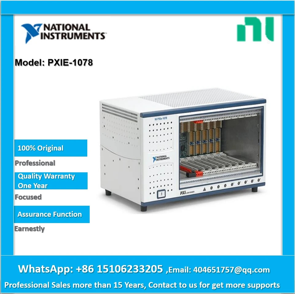 NI PXIe-1078 9 슬롯 1.75 GB/s PXI 섀시-781622-01