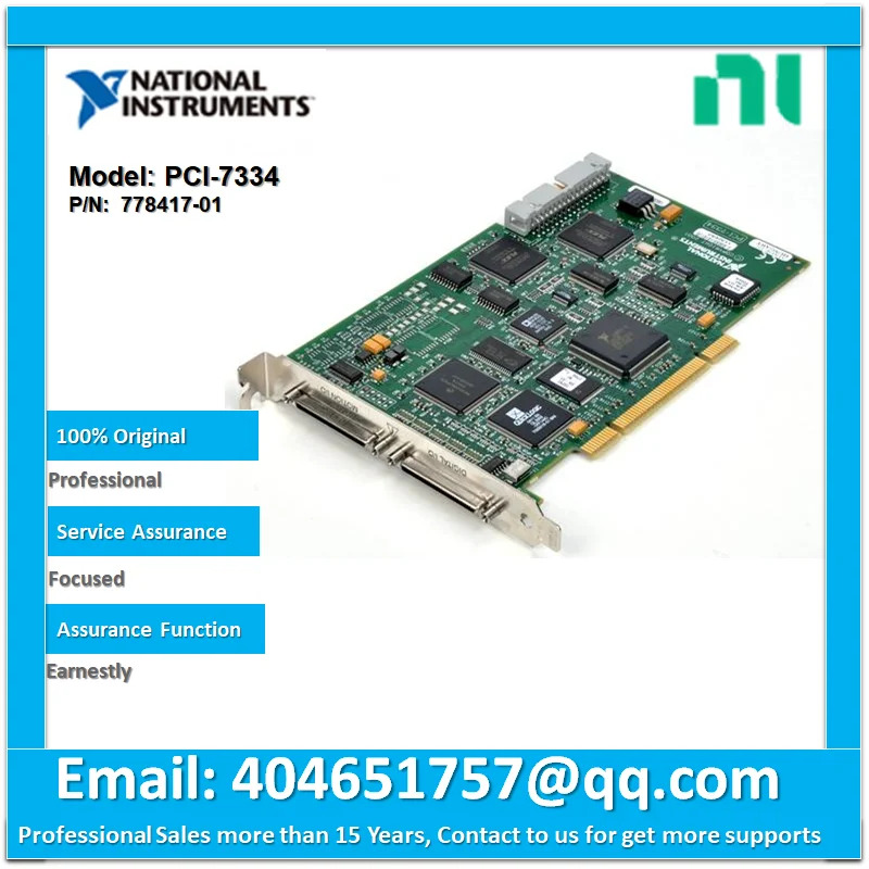 NI PCI-7334 4 축 PCI 스텝퍼 모션 컨트롤러