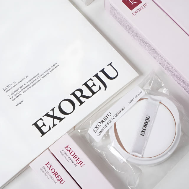 톤업선크림 파데프리 무기자차 엑소리쥬 선크림 30ml SPF50+/PA
