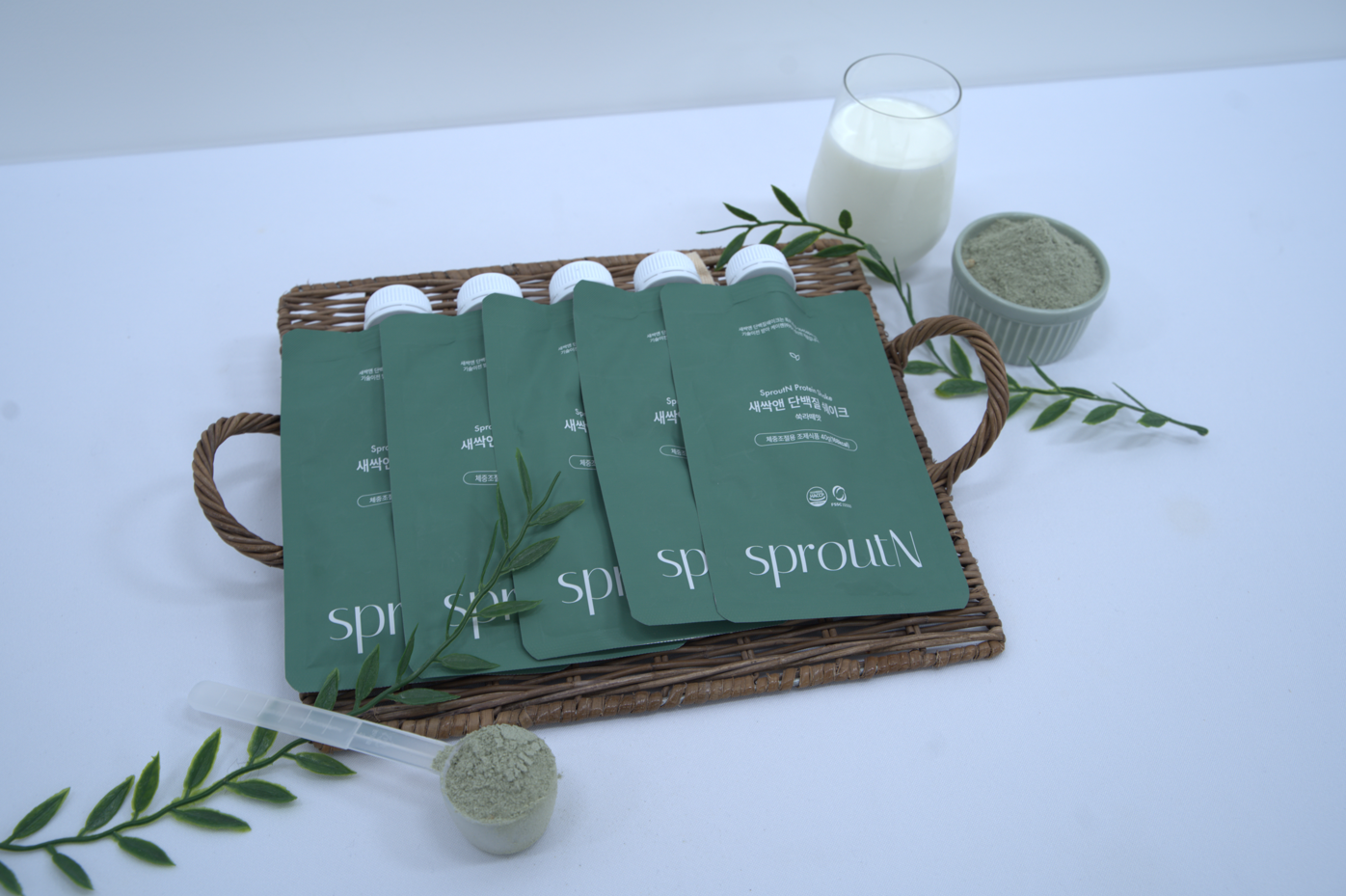 마미레 단백질 쉐이크 3가지맛 쑥라떼맛, 40g, 30개 - 상세 이미지 5