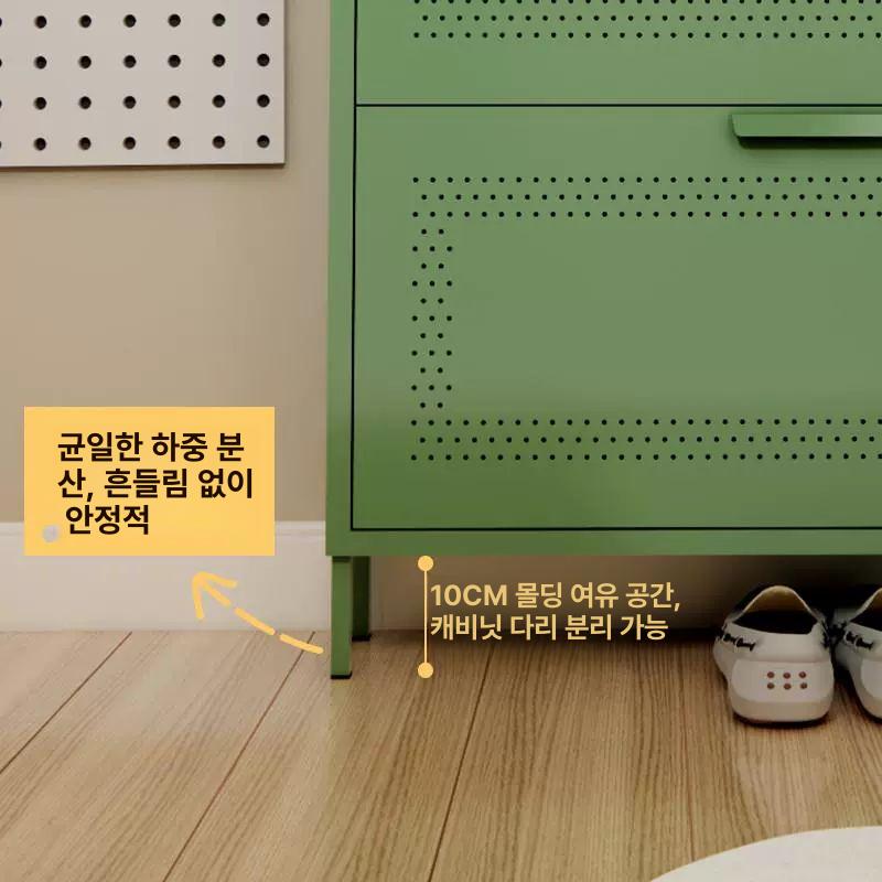 슬림 신발장 컬러 접이식 가정용 거치대 신형 선반 신형 업그레이드 신발장 15cm A 완제품 - 상세 이미지 5