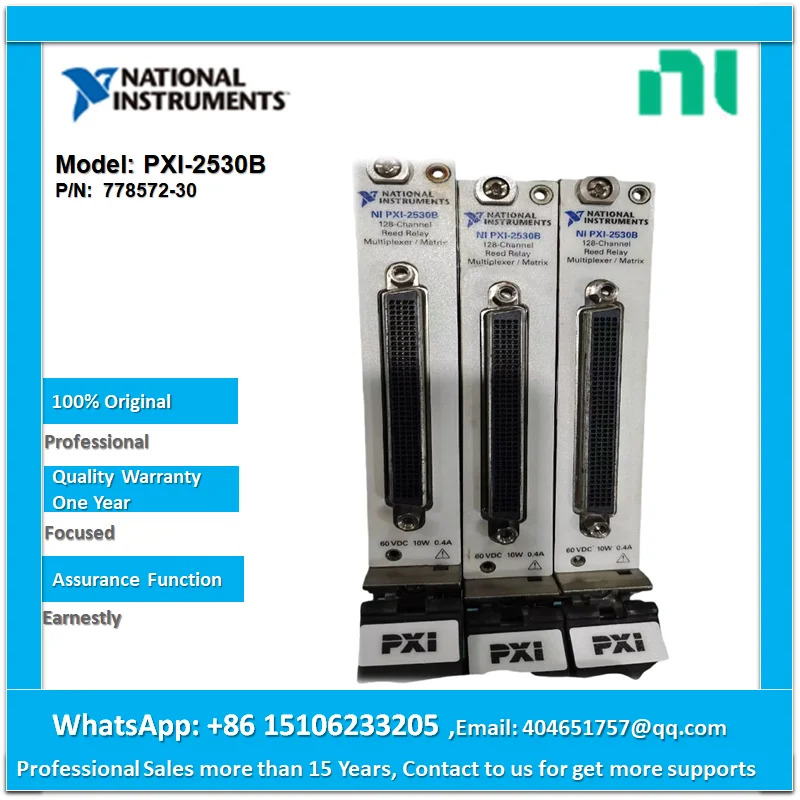 다구성 멀티플렉서 매트릭스 모듈 NI PXI-2530B 778572-30