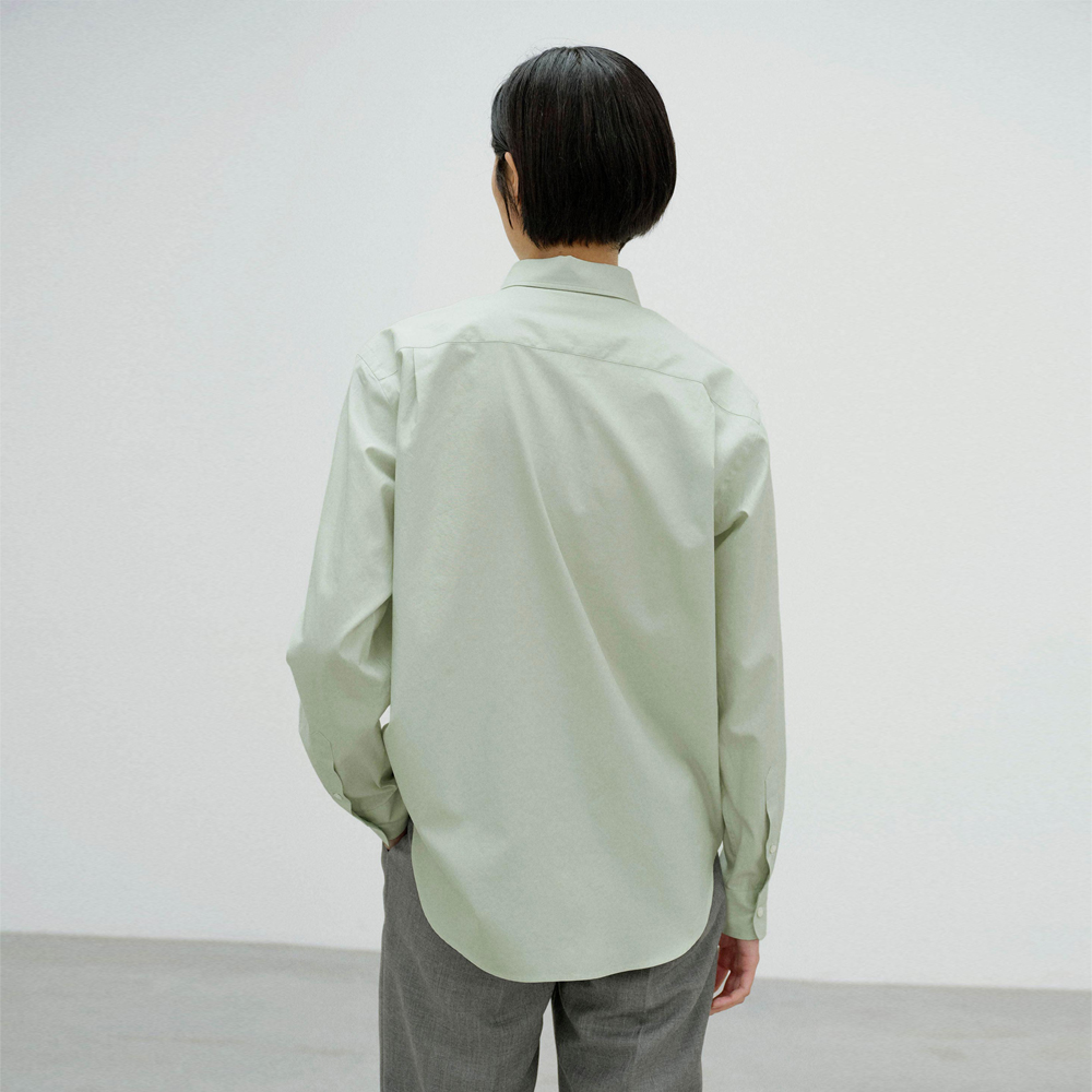 오라리 우먼즈 셔츠 WASHED FINX TWILL SHIRT 25FW - 상세 이미지 2