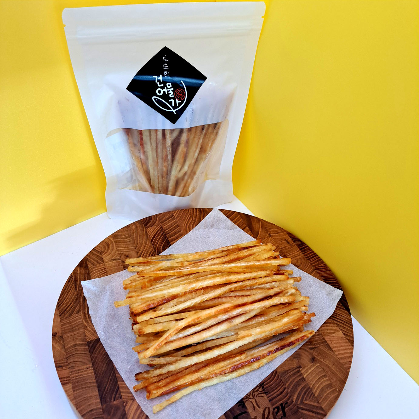 하이볼 맥주안주 간식 구운 [스틱조미명태채](250g) 장안동 건어물 - 상품 이미지