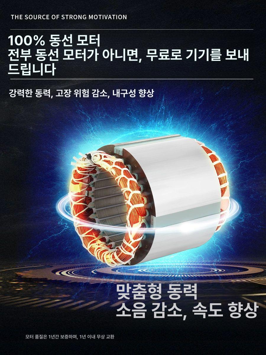 볏짚 절단기 잔가지 목재 파세기 고출력 여물 건초 분쇄 절단 조합기 대전동기+스테인리스스틸 - 상세 이미지 4