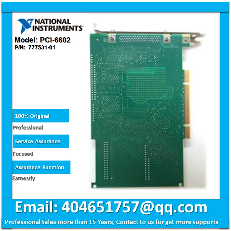 NI PCI-6602 타이밍 디지털 I/O 모듈