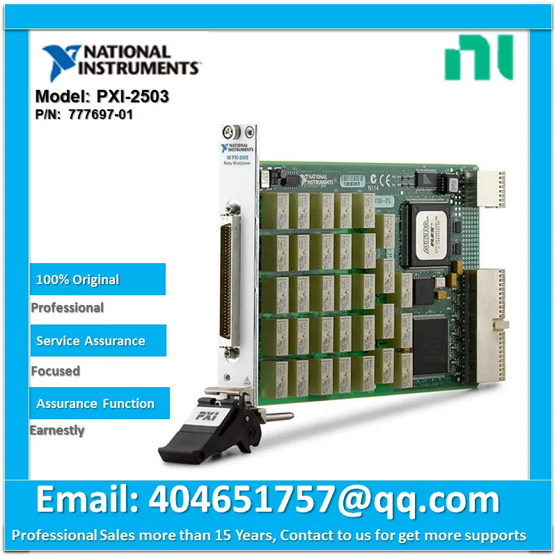 NI PXI-2503 저전압 멀티플렉서/매트릭스 릴레이 스위치