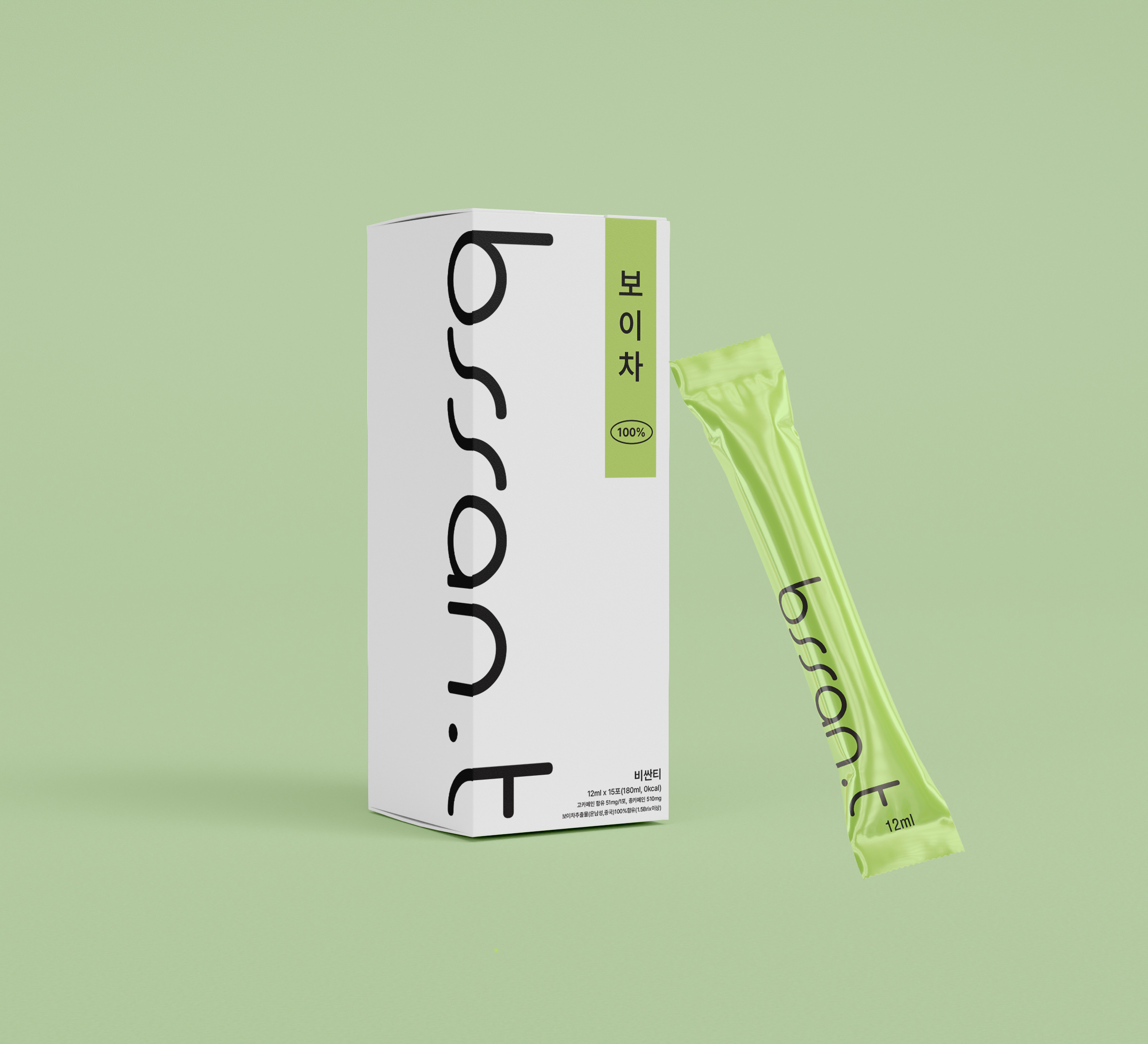 비싼티 bssant 보이차 15개입, 1개