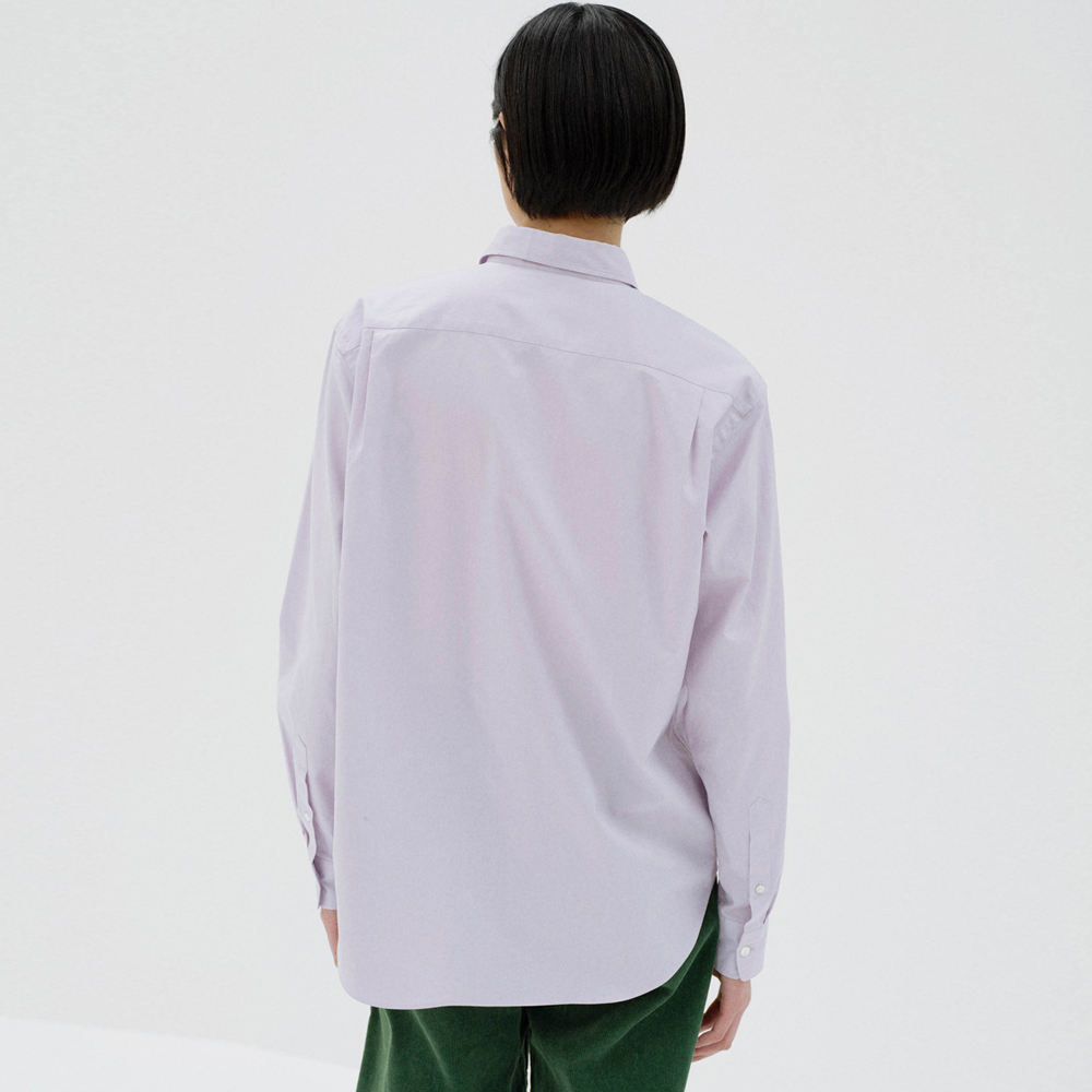 오라리 우먼즈 셔츠 FINX OX CHAMBRAY SHIRT 25FW - 상세 이미지 2