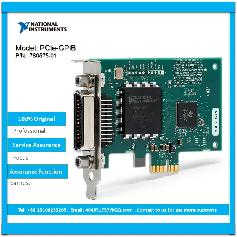NI PCIe-GPIB 780575-01 PCI Express IEEE 488 GPIB 기기 제어 장치