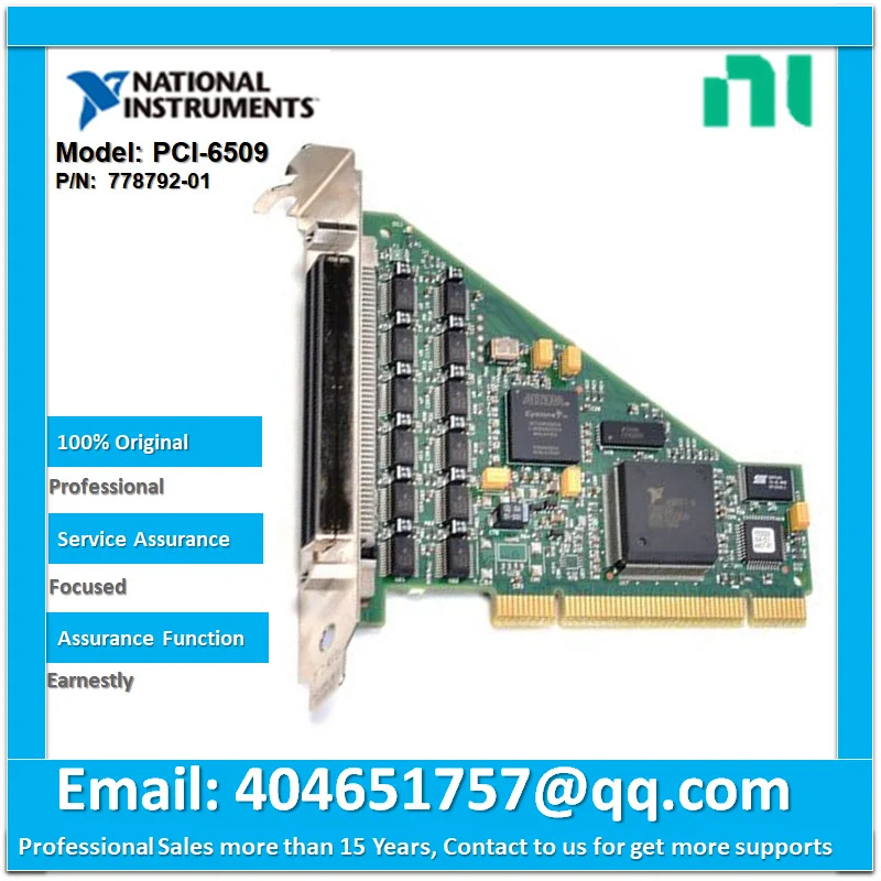 NI PCI-6509 디지털 I/O 인터페이스 모듈 96 채널 778792-01