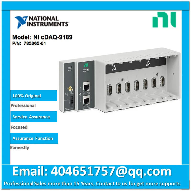 NI cDAQ-9189 컴팩트 DAQ 이더넷785065-01785065-02 8 슬롯