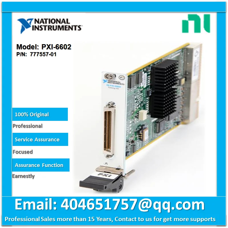 NI PXI-6602 타이밍 디지털 I/O 모듈