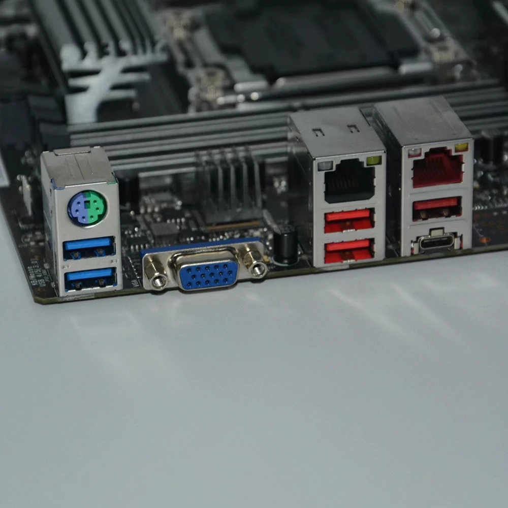 마더보드 i7 i9 X-시리즈 프로세서 Supermicro C9X299-RPGF비 ECC DDR4 LGA-2066 PCI-E3.0 M.2
