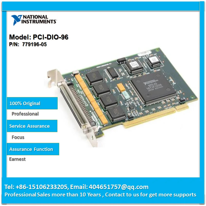 8253 카운터 타이머 칩 디지털 I/O 카드 NI PCI-DIO-96 779196-05