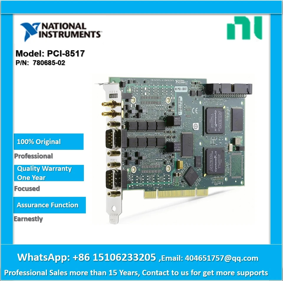 NI PCI-8517 780685-02 자동차 네트워크 인터페이스 통신