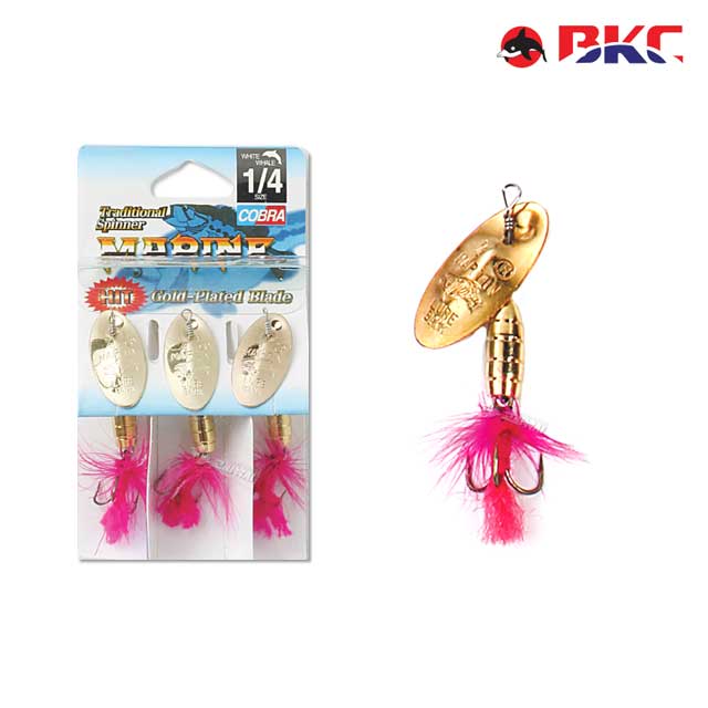 BKC 코브라 마린 스피너 베이트 블레이드 BK-900 송어 꺽지 쏘가리 배스 루어 훅 - 상품 이미지