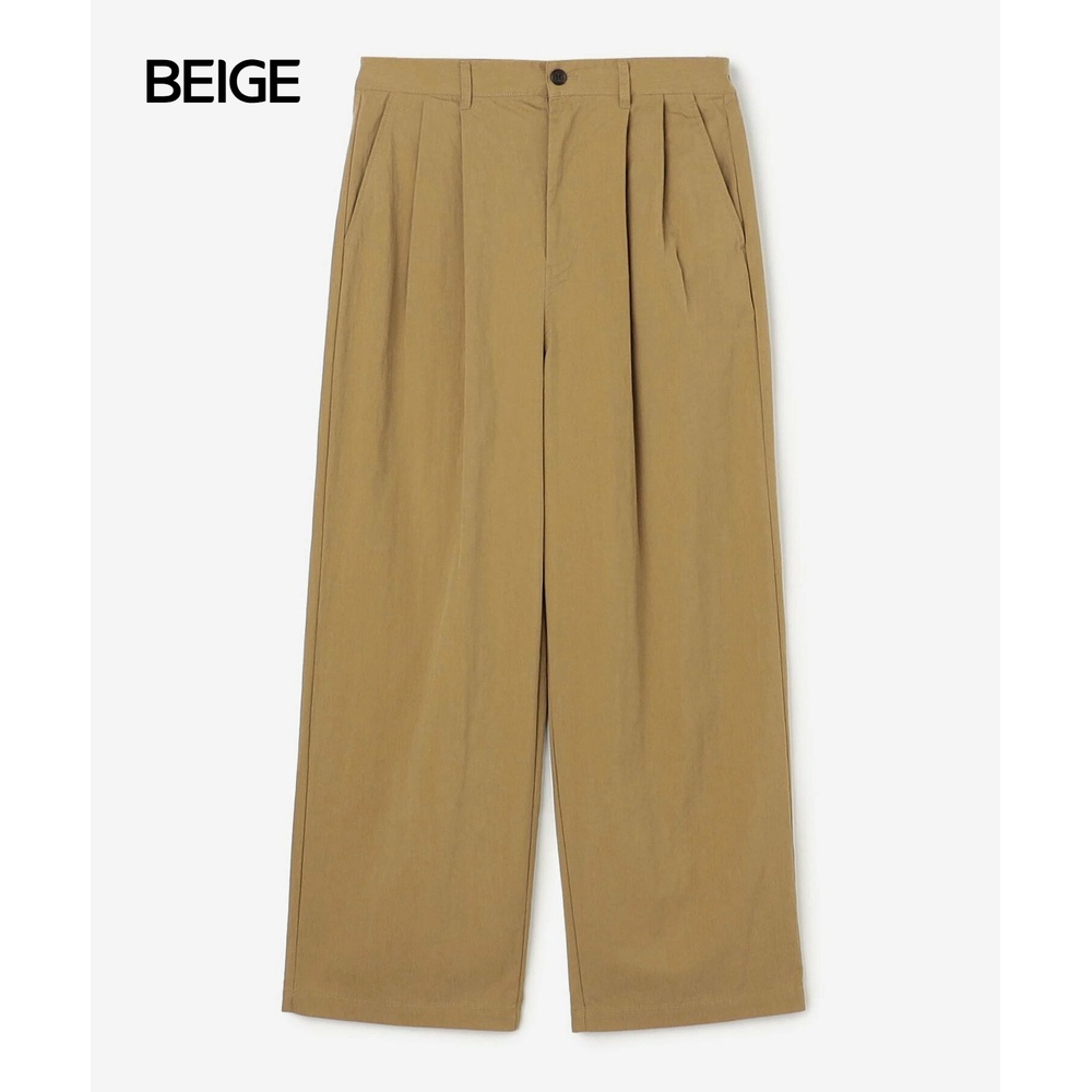 단톤 투턱 와이드 이지 팬츠 남성 DT-E0271CNO BEIGE 42 이미지 7