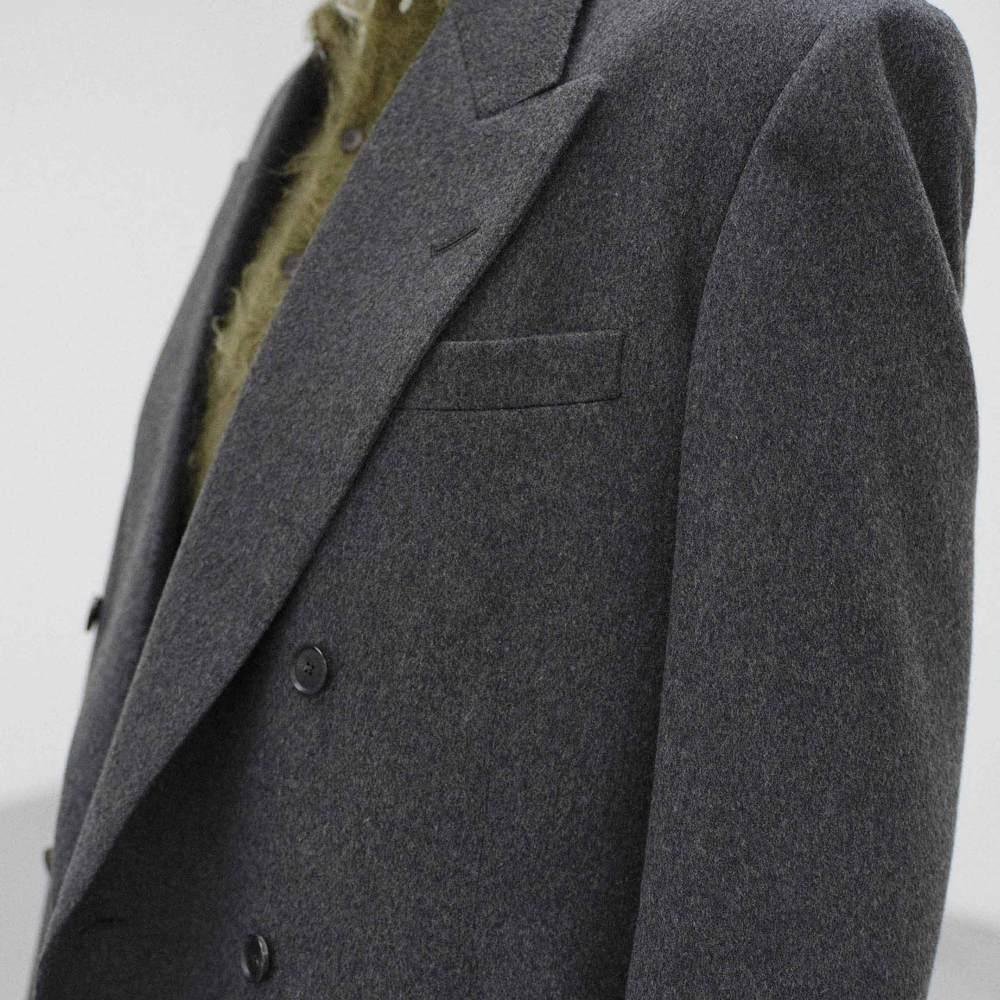 오라리 우먼즈 코트 CASHMERE MOLESKIN COAT 25FW - 상세 이미지 4