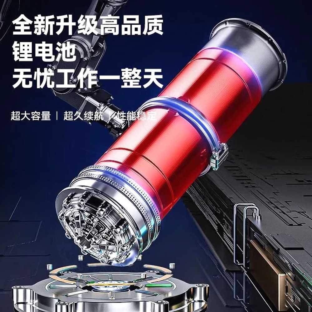 조경 전기톱 충전식 브러시리스 확장 헤지 트리머 도구 더블 이미지 6