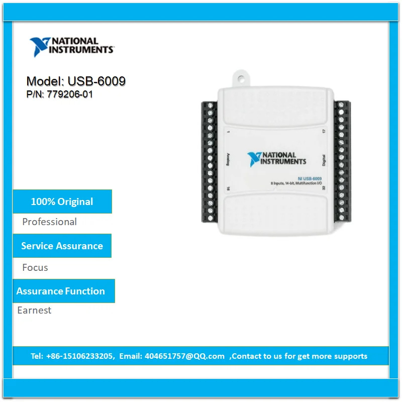 NI USB-6009 DAQ 데이터 수집 카드 779026-01