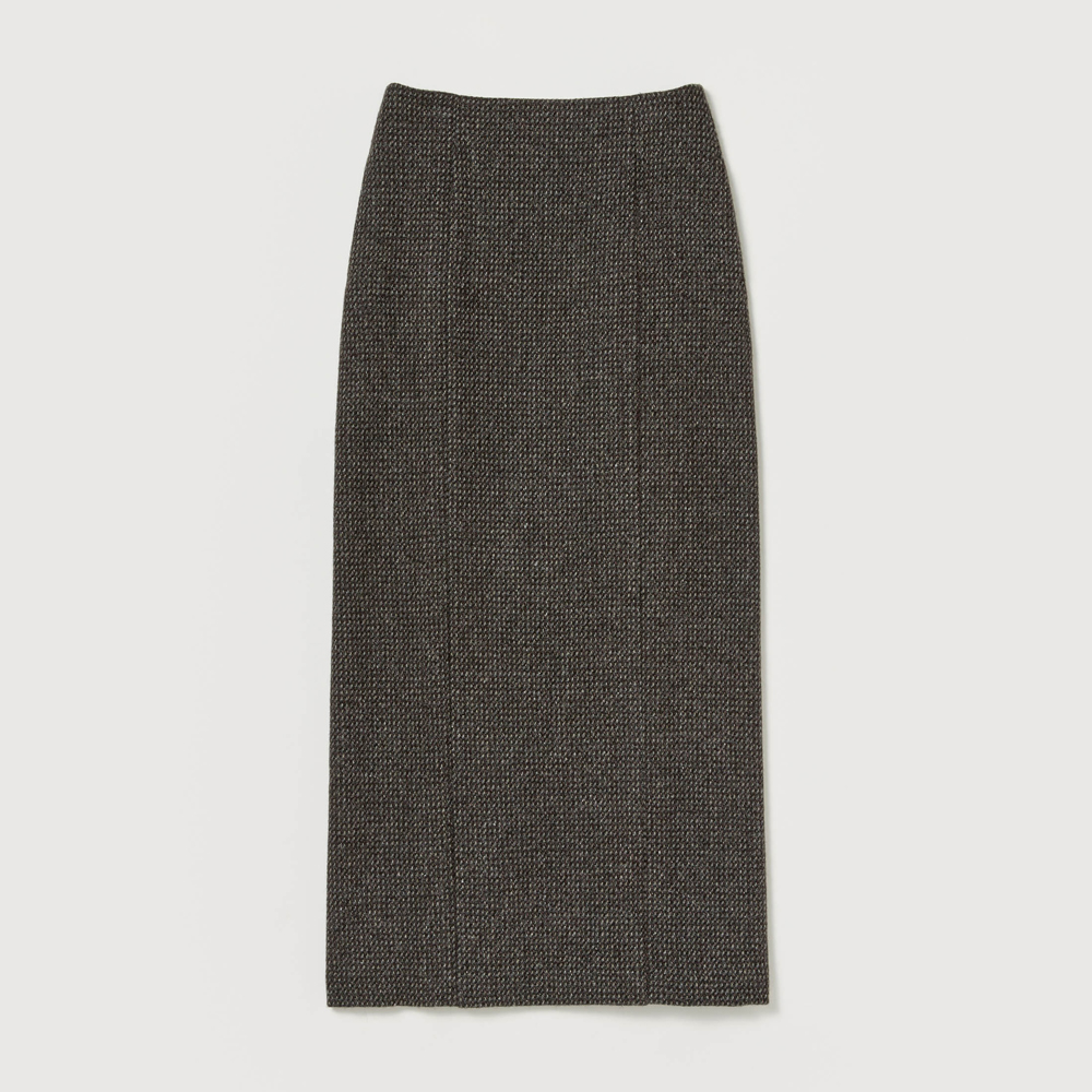 오라리 우먼즈 스커트 ALPACA WOOL SILK TWEED PENCIL SKIRT 25FW - 상세 이미지 5