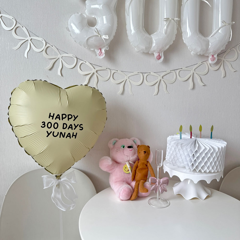 기념일 아기 300일 풍선 셀프촬영 풍선 레터링 이미지 4