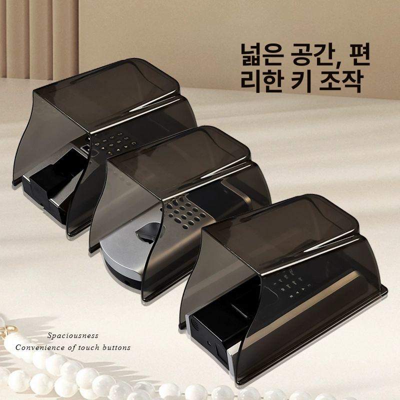 도어락햇빛가리개 레인커버 가림막 지문인식기 도어락커버 N11L그레이 - 상세 이미지 2