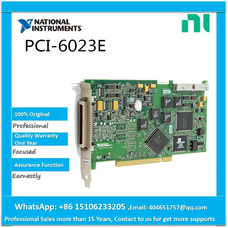 NI PCI-6023E DAQ 200 kS/s 12 비트 16 아날로그 입력