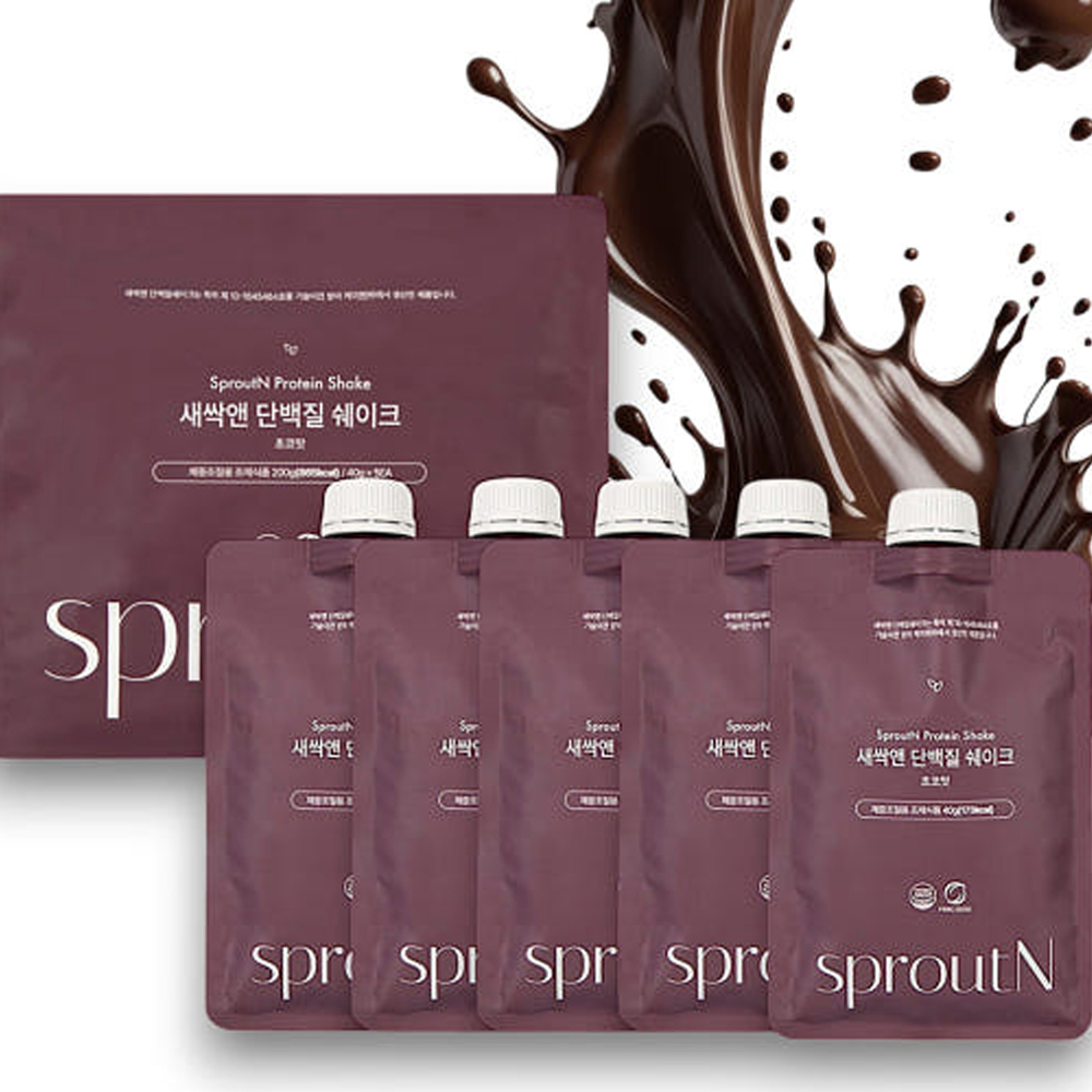 마미레 단백질 쉐이크 3가지맛 쑥라떼맛, 40g, 30개 - 상세 이미지 4