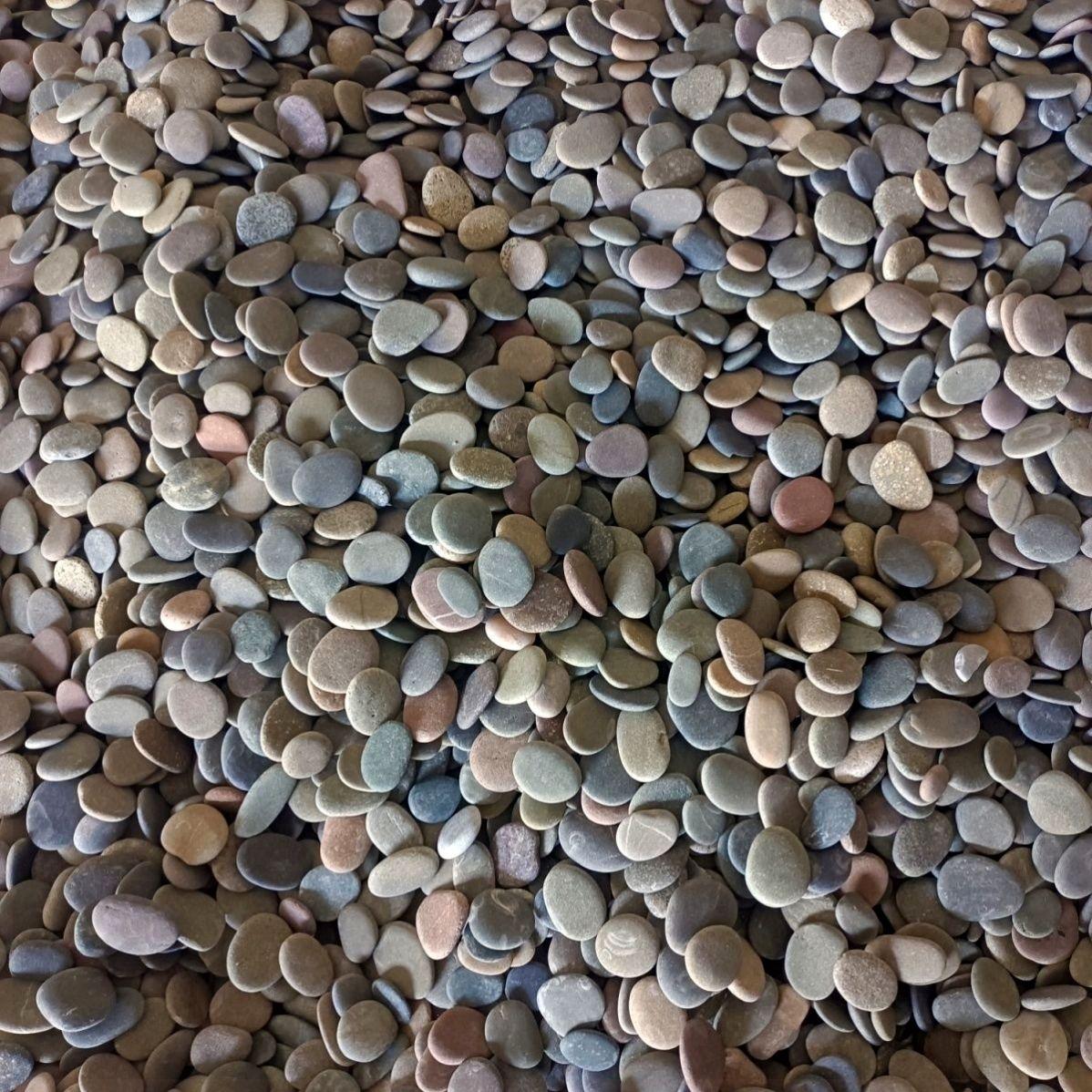 물수제비 전용 돌 야광 튕기기 어항 꾸미기 장식 S50-3-5cm 물뛰기전용 1.5kg - 상세 이미지 2