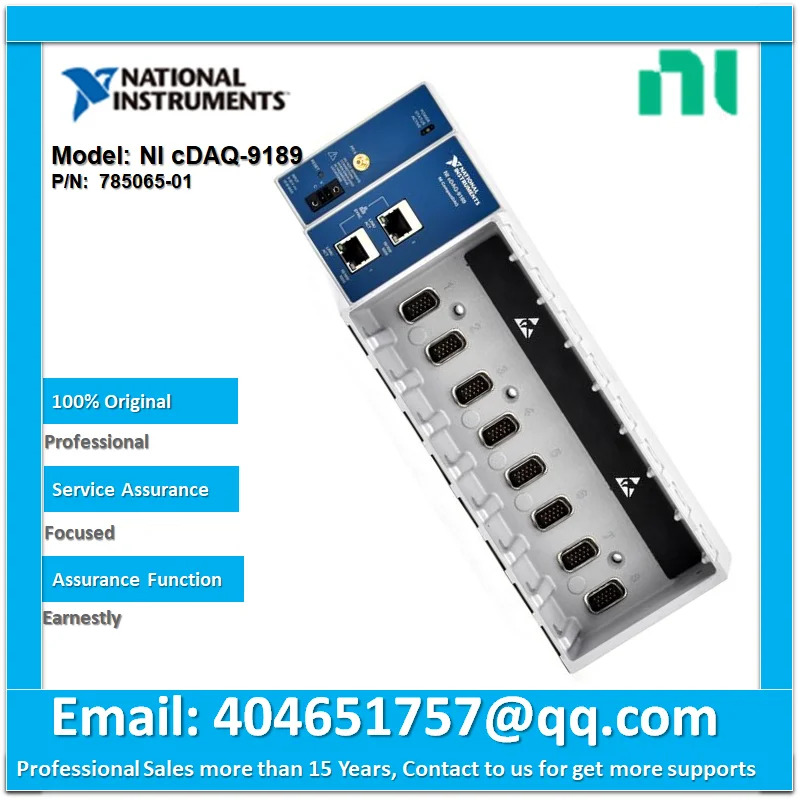 NI cDAQ-9189 컴팩트 DAQ 이더넷785065-01785065-02 8 슬롯