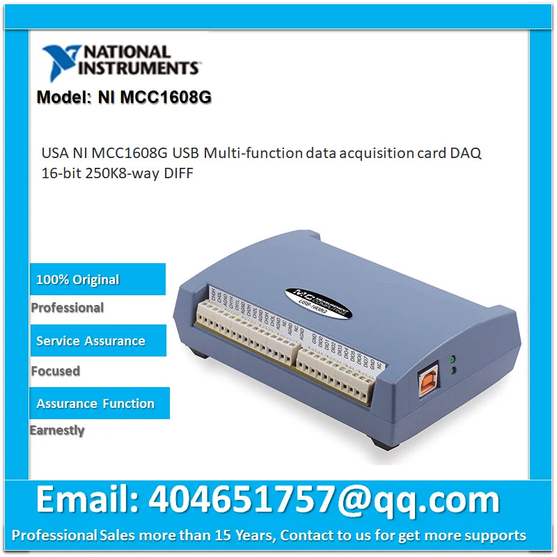 NI MCC1608G USB 데이터 수집 카드 DAQ 16 비트 250K8-way DIFF