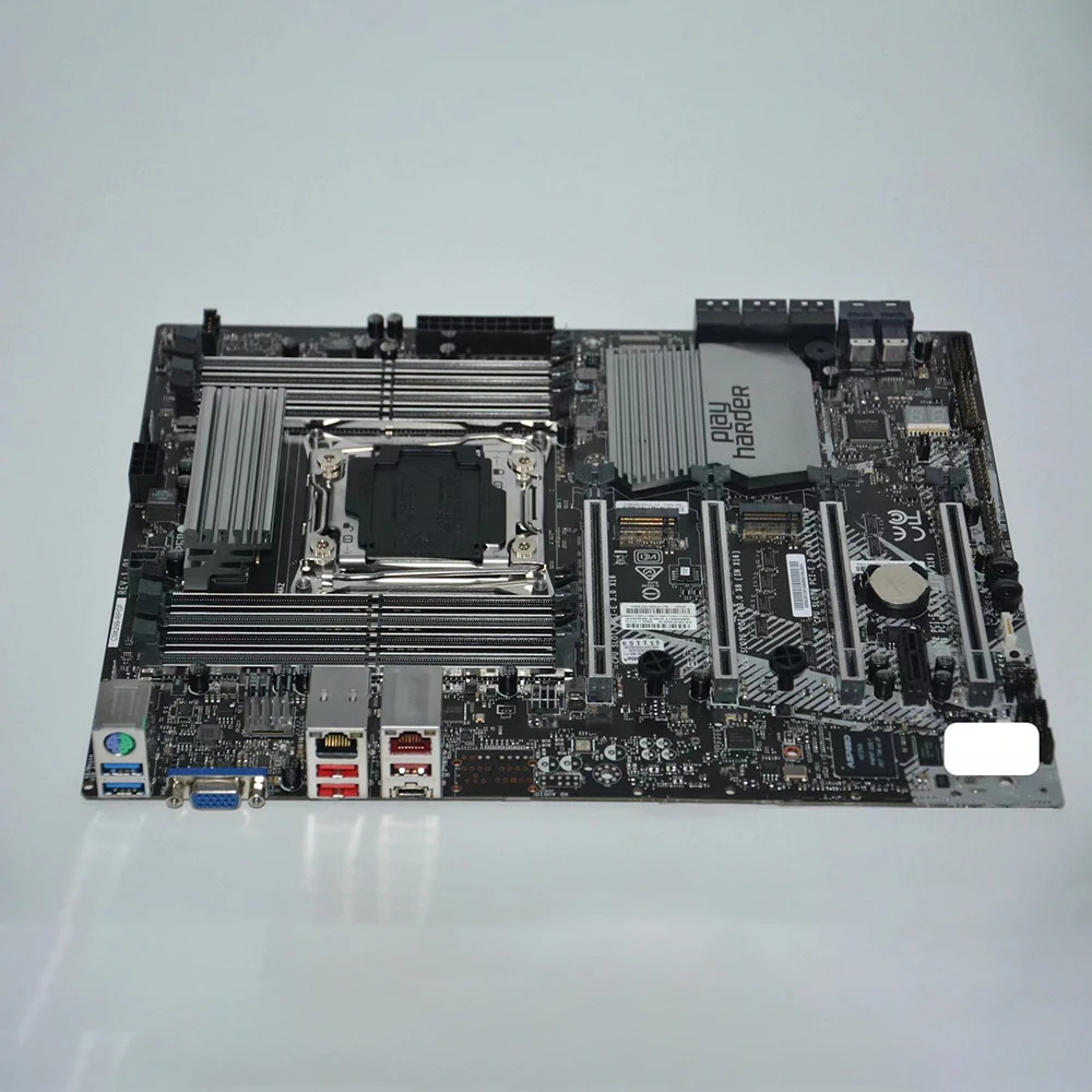 마더보드 i7 i9 X-시리즈 프로세서 Supermicro C9X299-RPGF비 ECC DDR4 LGA-2066 PCI-E3.0 M.2