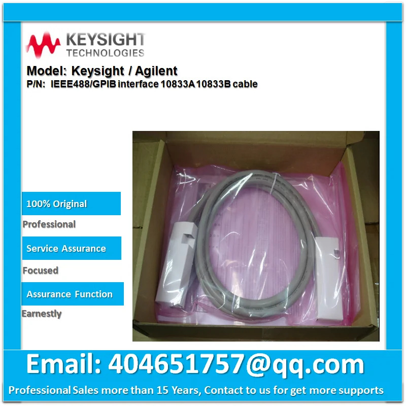 Keysight / Agilent IEEE488/GPIB 인터페이스 10833A 10833B 케이블