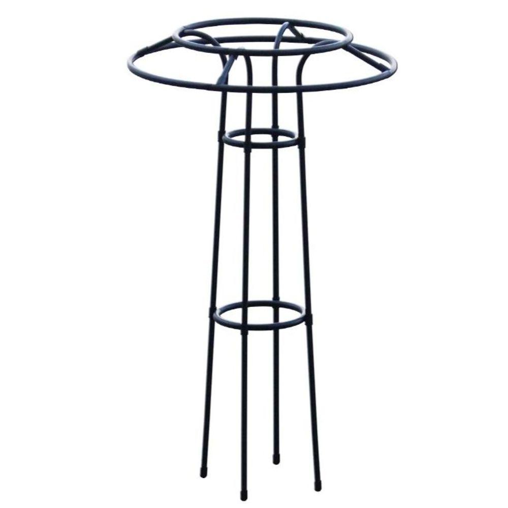 장미아치 지지대 철제 넝쿨 장미 야외용 덩굴 화이트 우산형 14mm 105cm - 상품 이미지