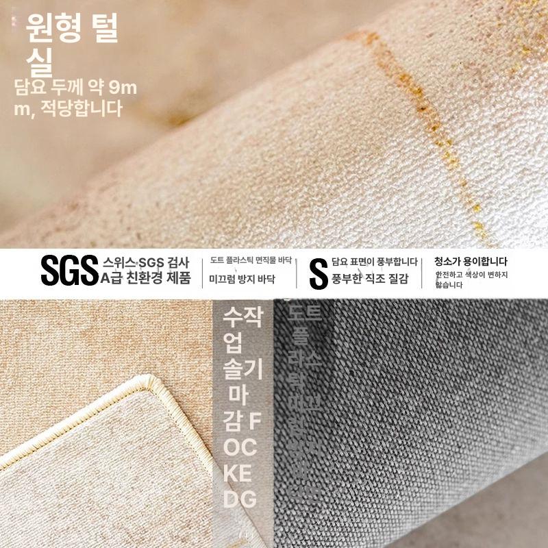 거실 인테리어 러그 카페트 대형 바닥 카펫 타이프 길이 400cmx너비 240 관리 용이 - 상세 이미지 3