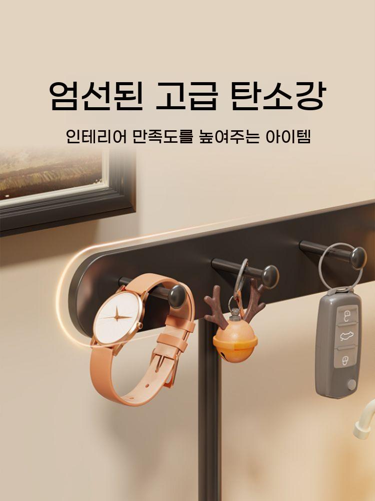 악세서리 매대 진열대 디스플레이 키링 액세서리 보관 현관 열쇠 걸이 수납함 - 상세 이미지 4
