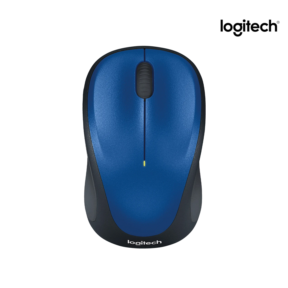 [국내정발] 로지텍 M235n 블루 미니 사무용 노트북 무선 마우스