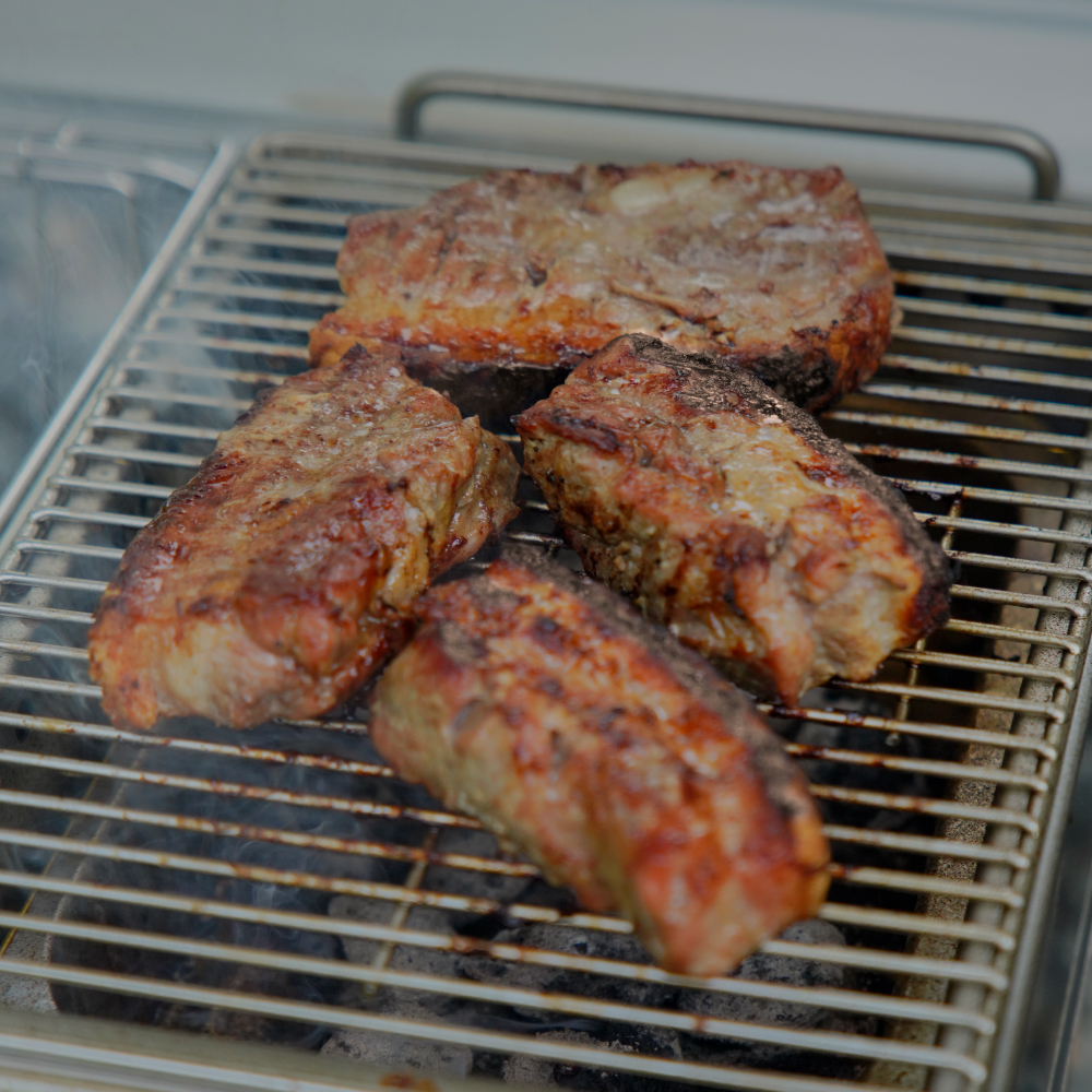 꾸버스 IGT 3WAY 화로대 훈제박스 SET 캠핑 바베큐그릴 접이식 휴대용 이중연소 불멍